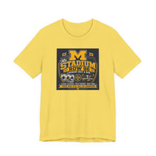 Load image into Gallery viewer, Stadium Row Vintage College Tee — 'M Stadium Row 96' Graphic T-Shirt