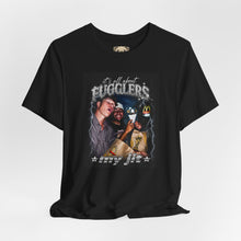 Load image into Gallery viewer, All About Fuggliers Graphic Tee — Retro Laughing Friends Photo T-Shirt