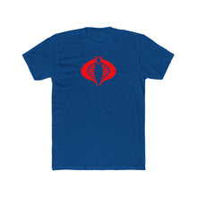 Load image into Gallery viewer, Cobra Emblem Tee — Red Snake Logo Graphic T-Shirt