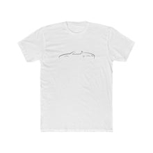 Load image into Gallery viewer, Minimalist Sports Car Outline Tee — Simple Line Art Car T-Shirt
