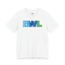 Load image into Gallery viewer, BWL Lansing Logo T‑Shirt – City Skyline Graphic Tee