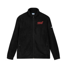 Load image into Gallery viewer, Embroidered Fleece Jacket - Red Script Logo