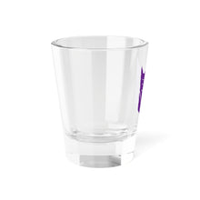 Load image into Gallery viewer, Purple Decepticon Emblem Shot Glass — 1.5 oz Collector Shooter
