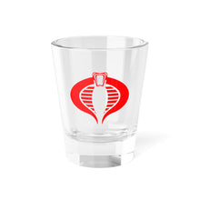 Load image into Gallery viewer, Cobra Emblem 1.5oz Shot Glass
