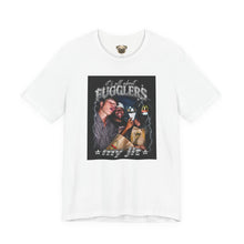 Load image into Gallery viewer, All About Fuggliers Graphic Tee — Retro Laughing Friends Photo T-Shirt
