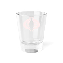 Load image into Gallery viewer, Cobra Emblem 1.5oz Shot Glass
