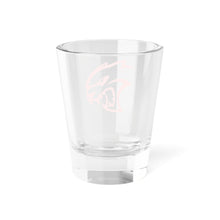 Load image into Gallery viewer, Aggressive Red Shark Shot Glass — 1.5 oz
