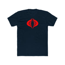 Load image into Gallery viewer, Cobra Emblem Tee — Red Snake Logo Graphic T-Shirt
