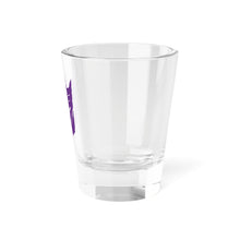Load image into Gallery viewer, Purple Decepticon Emblem Shot Glass — 1.5 oz Collector Shooter
