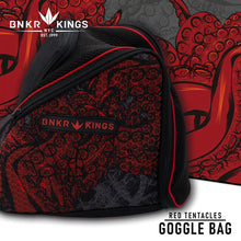 Load image into Gallery viewer, Bunkerkings Supreme Goggle Bag - Red Tentacles
